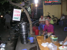เบียร์สดที่ฮานอยในเวียดนาม