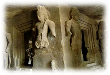 Description: http://www.bestourism.com/img/items/big/1335/Elephanta-Caves-in-Mumbai_Sculptures-in-Elephanta-Caves_5235.jpg